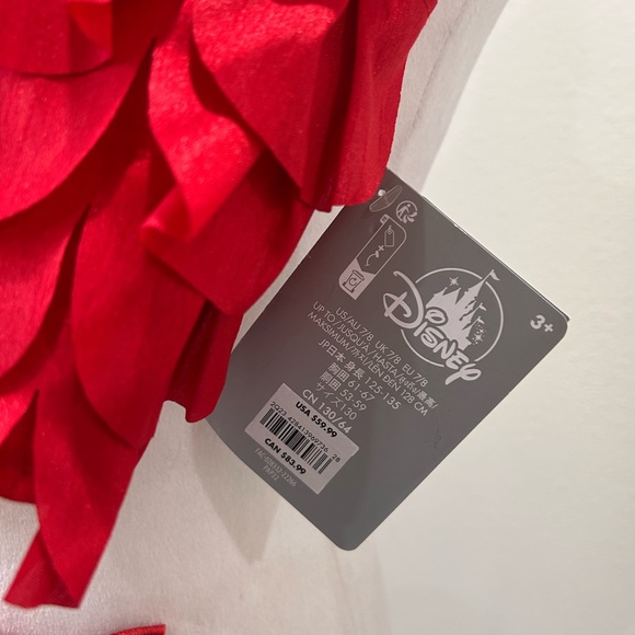 Disney Moana Deluxe Costume for Kids kids size 7/8, NWT - Picture 6 of 7